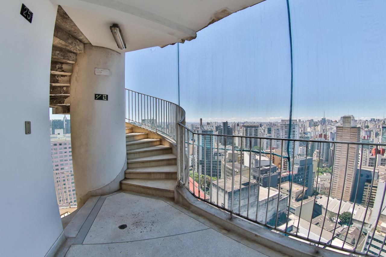 Studio Copan - Ar Condicionado - Wifi - Prox Ao Metro - Sp São Paulo Kültér fotó